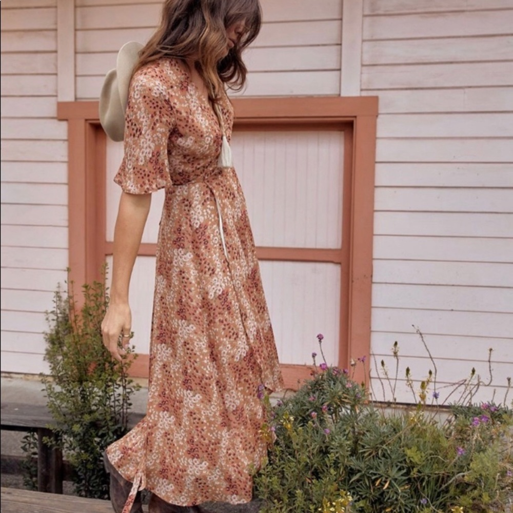 Christy Dawn Bluebell Wrap Dress